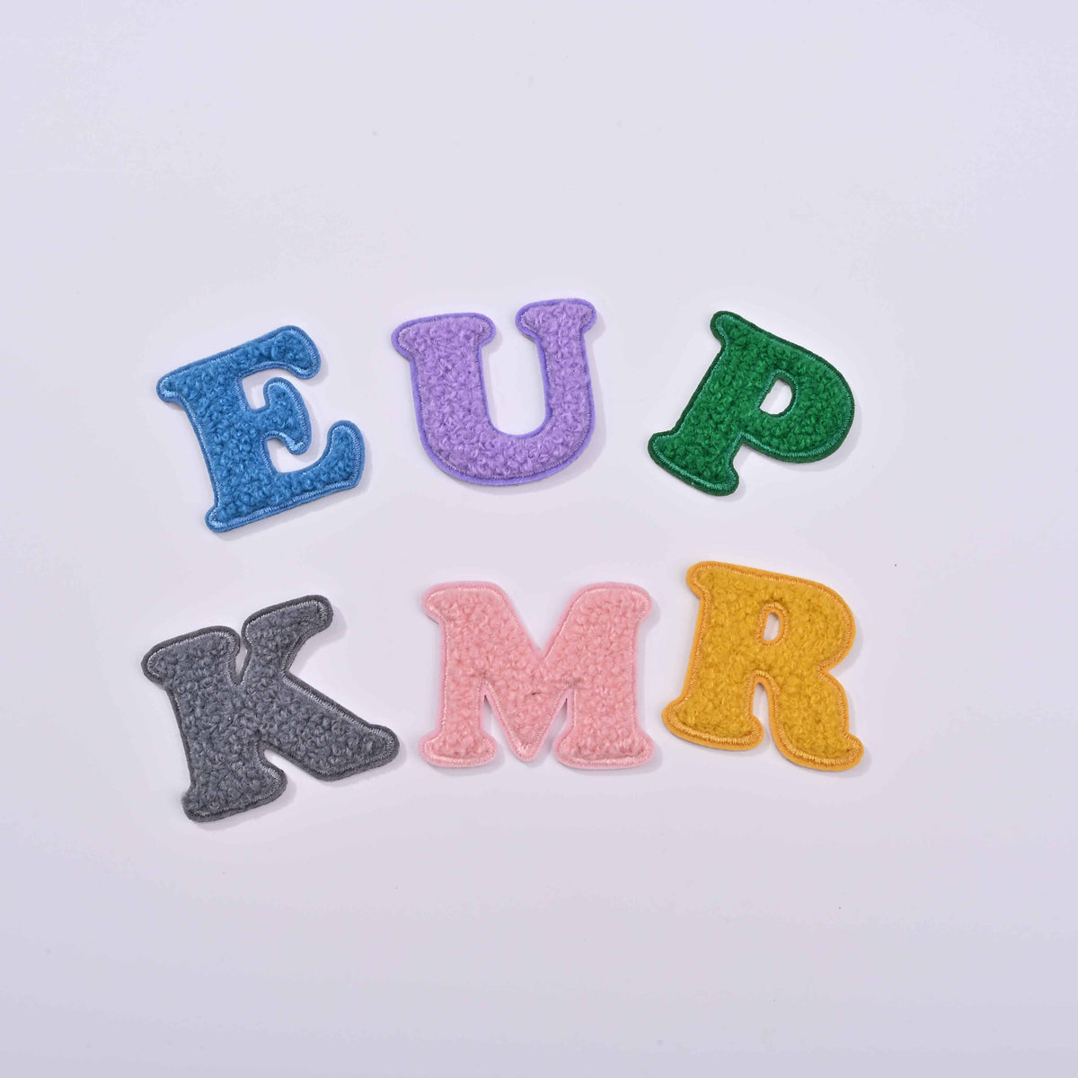 SunnySky Colorful Alphabet Letter Embroidered Iron-On Patch Set forBag - Image 3