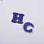 SunnySky Colorful Alphabet Letter Embroidered Iron-On Patch Set forBag - Image 2